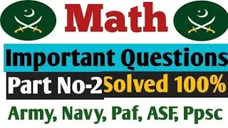 Basic math question for Airmen | PAF Past papers | Math Questions Short Tricks