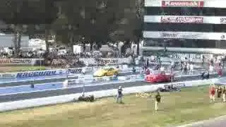 turbo 7 second mustang wheelie