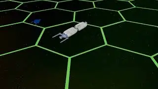Tactical Manoeuvres: Freighter tries to keep down shield away from Pirate.