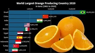 World Largest Orange Producing Country 2020