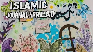 Islamic DIY Journal with Handmade Stickers