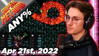 Oatsngoats | Super Metroid Any% Speedruns [Apr 21, 2022]