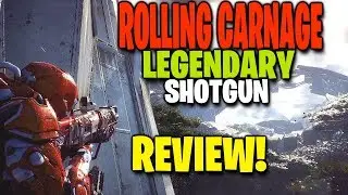 ROLLING CARNAGE Legendary Shotgun Review! 2 Shot Burst! ANTHEM GAME