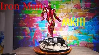 Sideshow Iron Man MKIII Maquette Unboxing + Review! ChillinwithTwisted420