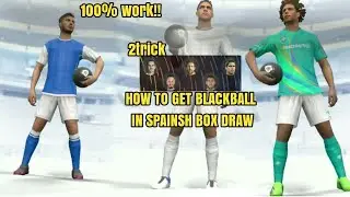 Black Ball Trick In Spanish League Club Stars Box Draw | Pes 2021 Mobile