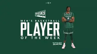 Tre-Vaughn Minott Named Big Sky Player of the Week