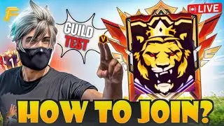 🛑Live Guild Test || 1vs4 Reaction || Ameer Playz YT #freefire