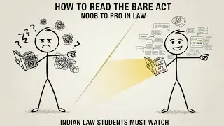 How to Read Bare Act? | From Noob to Pro in Law Field