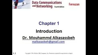 CH1 Data Communication and Networking    forouzan 4th edition