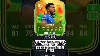 Is the NEW Reece James 🏴󠁧󠁢󠁥󠁮󠁧󠁿 SBC worth completing?? #shorts #soccer #chelsea #fc25 #fc26