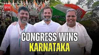 Congress&rsquo; &lsquo;guarantee card&rsquo; trumps over BJP&rsquo;s Hindutva politics | Karnataka poll 2023 results