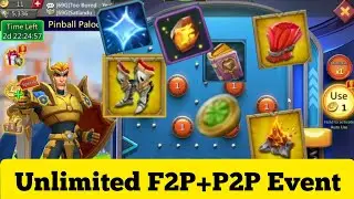 IGG Show F2P Be Champions Crazy Free Mane Collection F2P Account || Lords Mobile