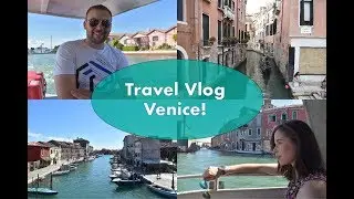 VENICE & MURANO TRAVEL VLOG! ON THE SET OF A MOVIE!