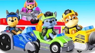 Paw Patrol Mission Cruiser Vehicles Best Learning Colors Video for Children and Kids