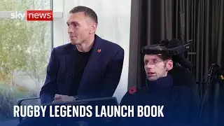 Rugby league legends launch book to highlight friendship