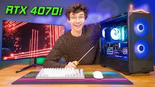 The INSANE RTX 4070 Gaming PC Build 2024! 🥳 i5 14600K, w/ Gameplay Benchmarks
