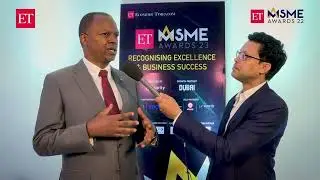 ET MSME Awards: Emile MWEPESI shares his views at India's most influential MSME awards