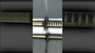 Katana renders made in Blender - Short | Morning Star Chronicles #blender3d