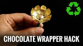 Use of waste chocolate wrapper|Best out of waste chocolate wrapper|Chocolate Wrapper Life Hacks