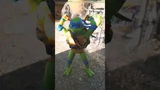 new teenage mutant ninja turtles Leonardo figure #figure #short
