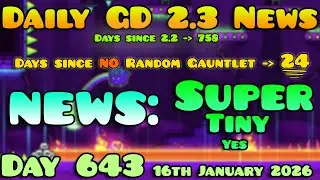 ROBTOP IN DAILY CHAT - Daily Geometry Dash News #643