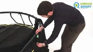 Обзор. Сборка батута Springfree - установка Positioning Net