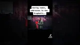 See names and names in the prophetic. #propheticschool #propheticmantle #propheticword