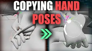 Cascadeur: Copy Hand Poses CORRECTLY (60-Seconds!!)