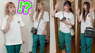メンバー全員が奇跡的に自分と同じ服装ドッキリが面白すぎたww