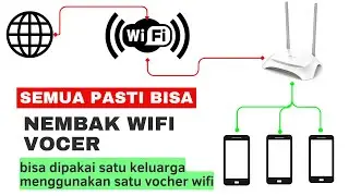 Cara Pakai 1 Voucher Wifi Untuk Rame Rame
