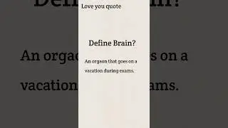 Define Brain#love #motivation #explore #psychologyfacts #english #quotes #short