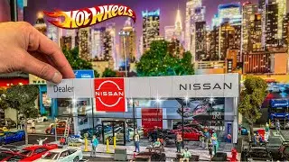 MOREART 1/64 DIORAMA | Nissan Dealership Layout | Hotwheels Diorama