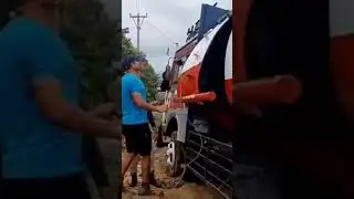 To prevent cow smuggling, police recovered the bovine from an oil tanker in Hiranagar.