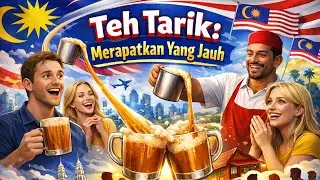 “REAKSI ORANG LUAR KETIKA PERTAMA KALI MEMCUBA TEH TARIK MALAYSIA” Momen Yang Tidak Akan Dilupakan!