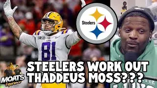 Pittsburgh Steelers Work Out Thaddeus Moss