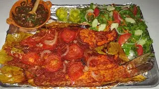 Pescado Empapelado en Adobo | Con Sabor Guerrero
