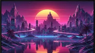 Neon Sunset Drive 🌆 | Synthwave & Retrowave Instrumental | 80s Night City Vibes
