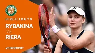 Elena Rybakina vs Julia Riera | Round 1 | French Open 2025 Highlights 🇫🇷