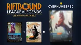 I Made A CUSTOM OVERNUMBERED Card