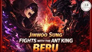 Sung Jin-Woo DESTROYS Ant King Beru 🔥 Solo Leveling Legendary Fight @comiccloud23