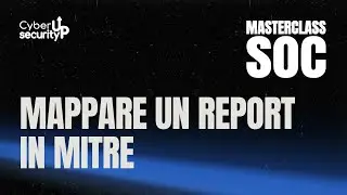 Mappare un report in MITRE