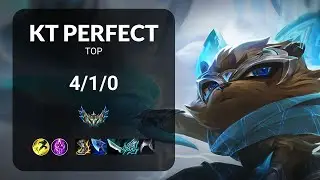 KT PerfecT Kennen vs Ornn TOP - KR CHALLENGER Patch 14.17