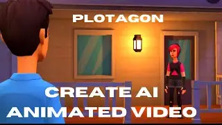 How To Make Videos Using AI | How to create free AI video story | Plotagon tutorial in Hindi | Urdu