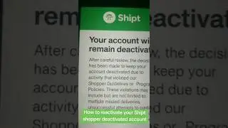 how to or reactivate your shipt shopper #shipt #gigworker #shiptshopper