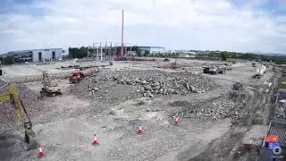 Greenogue Logistics Park Construction Time-Lapse