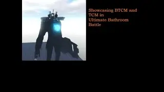 Showcasing Broken Giant Lensman and Giant Lensman in the Roblox game UBB (Ultimate Bathroom Battle)