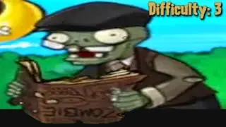 i have finally discovered the army of brand new elderly men on difficulty 3 of PvZ Fusion