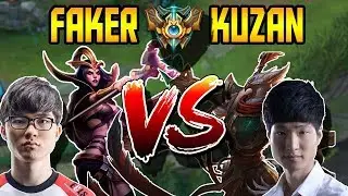 SKT T1 FAKER vs JAG KUZAN : When best MID Korea fight