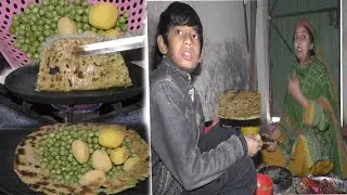 Matar Wala Paratha Kaise Banta Hai || Subah Ki Desi Nashta Recipe || Sama Village Vlogs