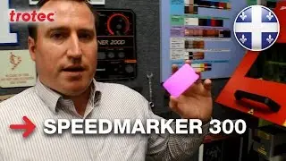 Speedmarker 300 | Gravure en aluminium anodis&eacute;